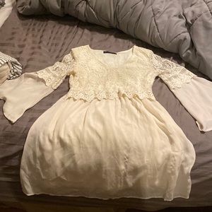 Worn once white dress